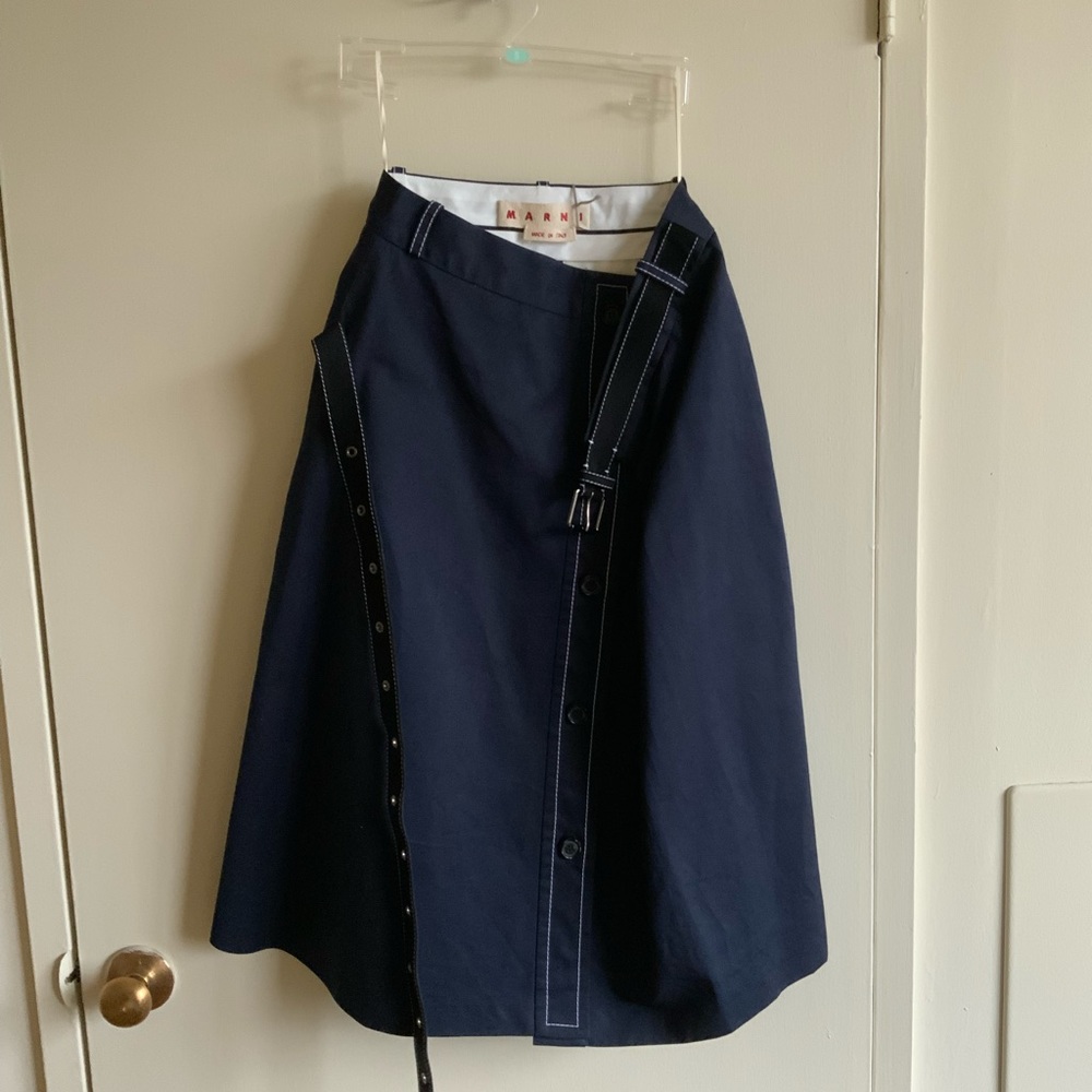 Marni women’s thick midi skirt